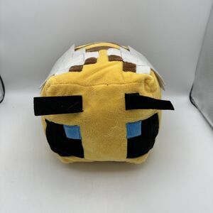 Mojang Studios Minecraft Video Game Yellow Bumble Bee Plush Stuffed Toy